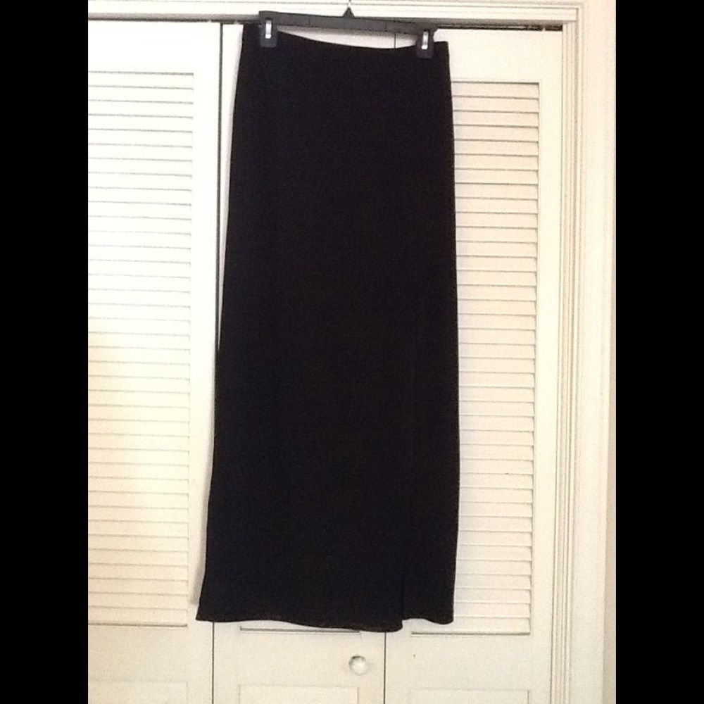 Women's Black Maxi Skirt